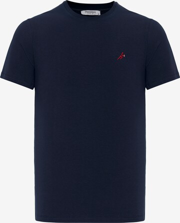 T-Shirt Moxx Paris en bleu : devant