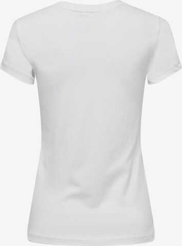T-shirt 'VIBE' ONLY en blanc