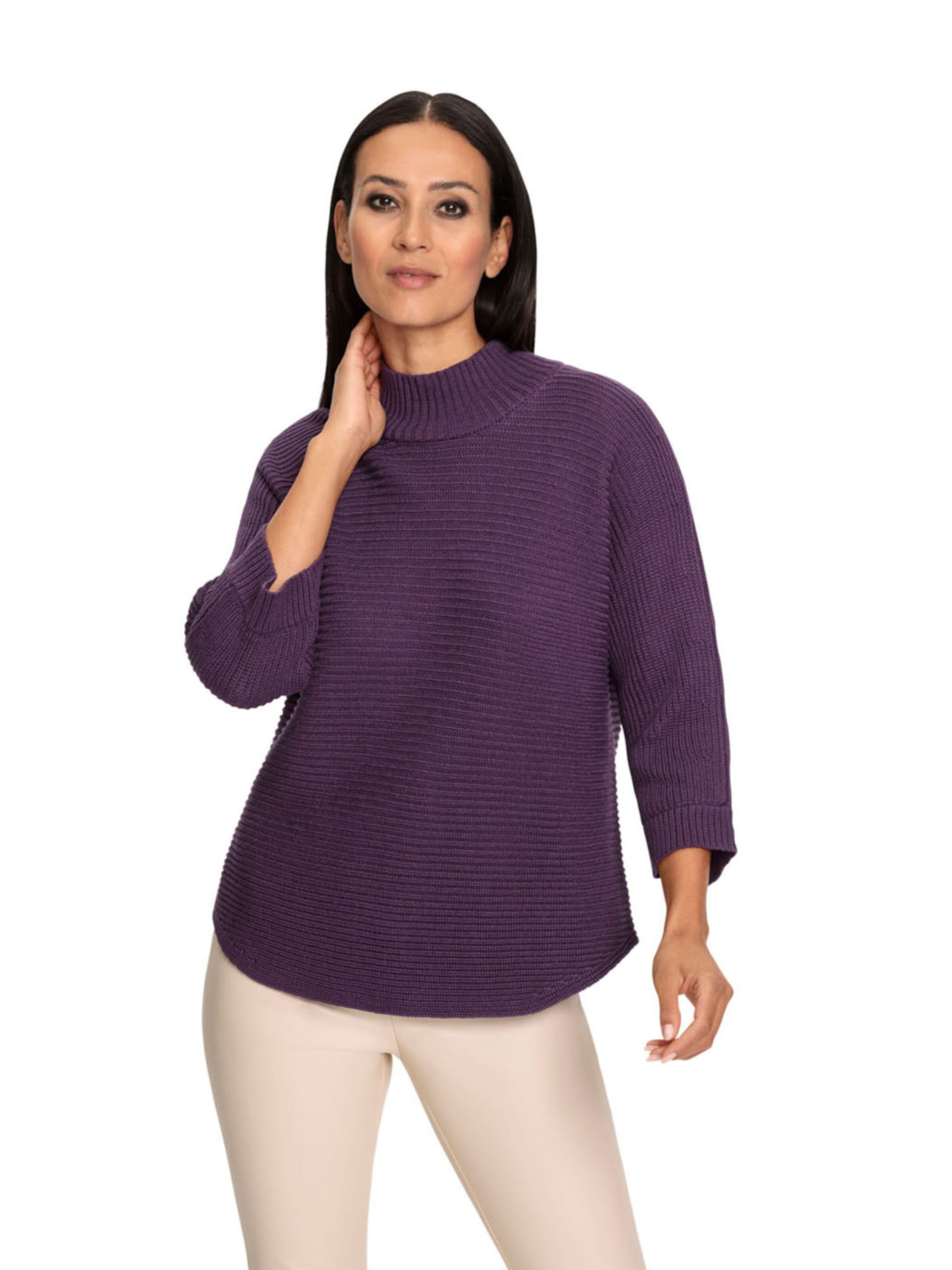 heine Svetr – fialová: přední strana