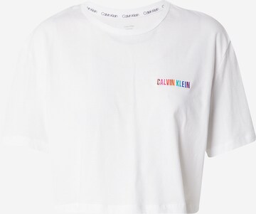 T-shirt 'Intense Power' Calvin Klein Underwear en blanc : devant