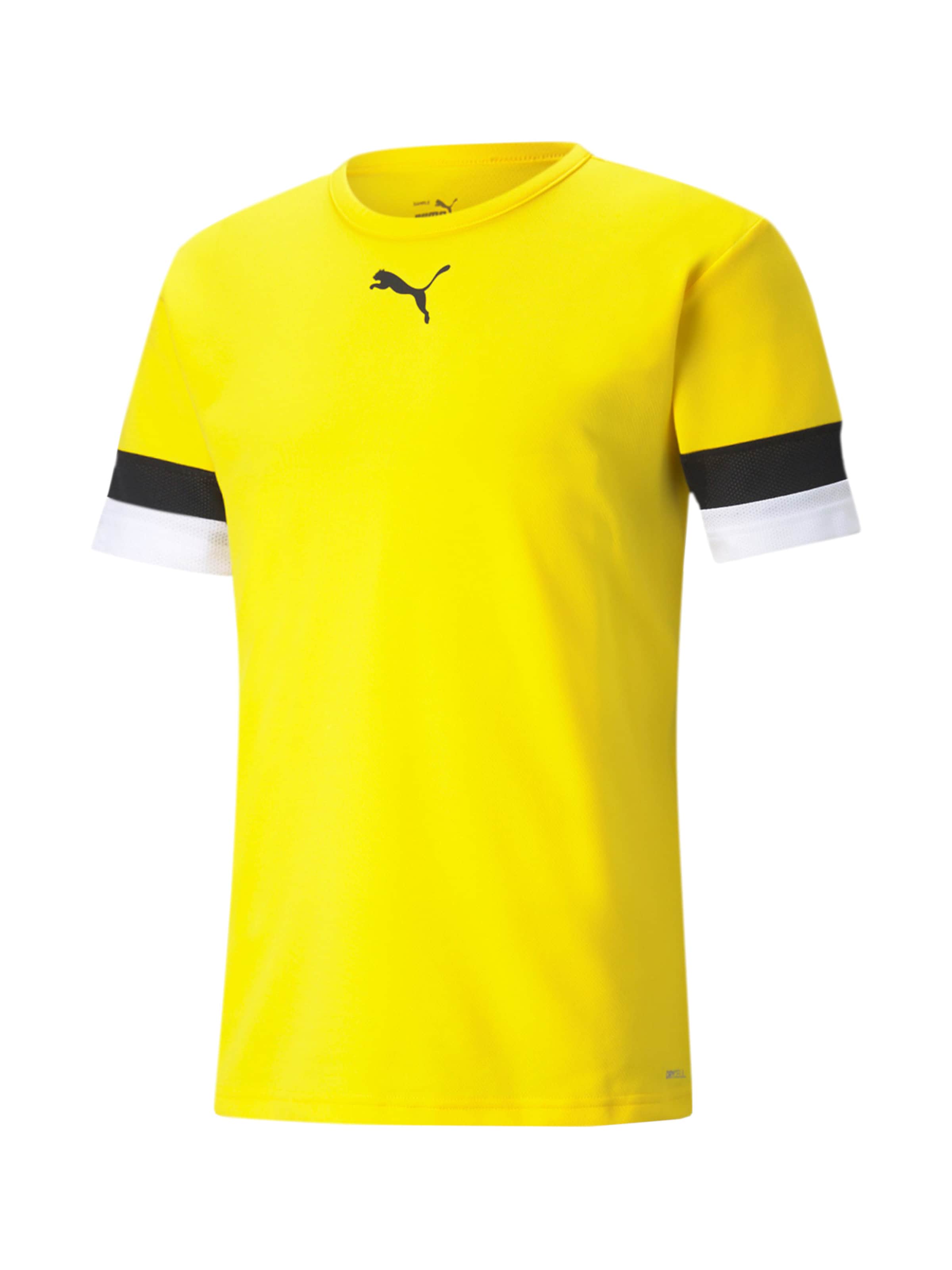 PUMA Jersey 'TeamRISE' in Yellow: front