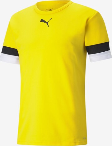 PUMA Performance Shirt in Yellow: front