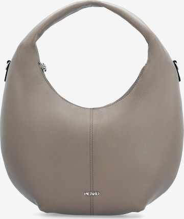 Picard Schultertasche 'Gretel' in Grau: Vorderseite