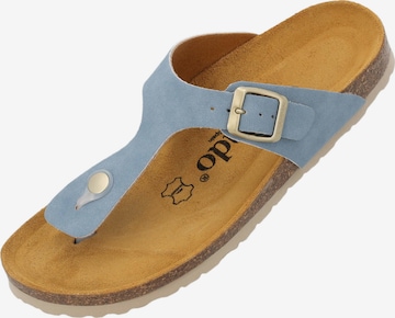 Tongs Palado en bleu : devant
