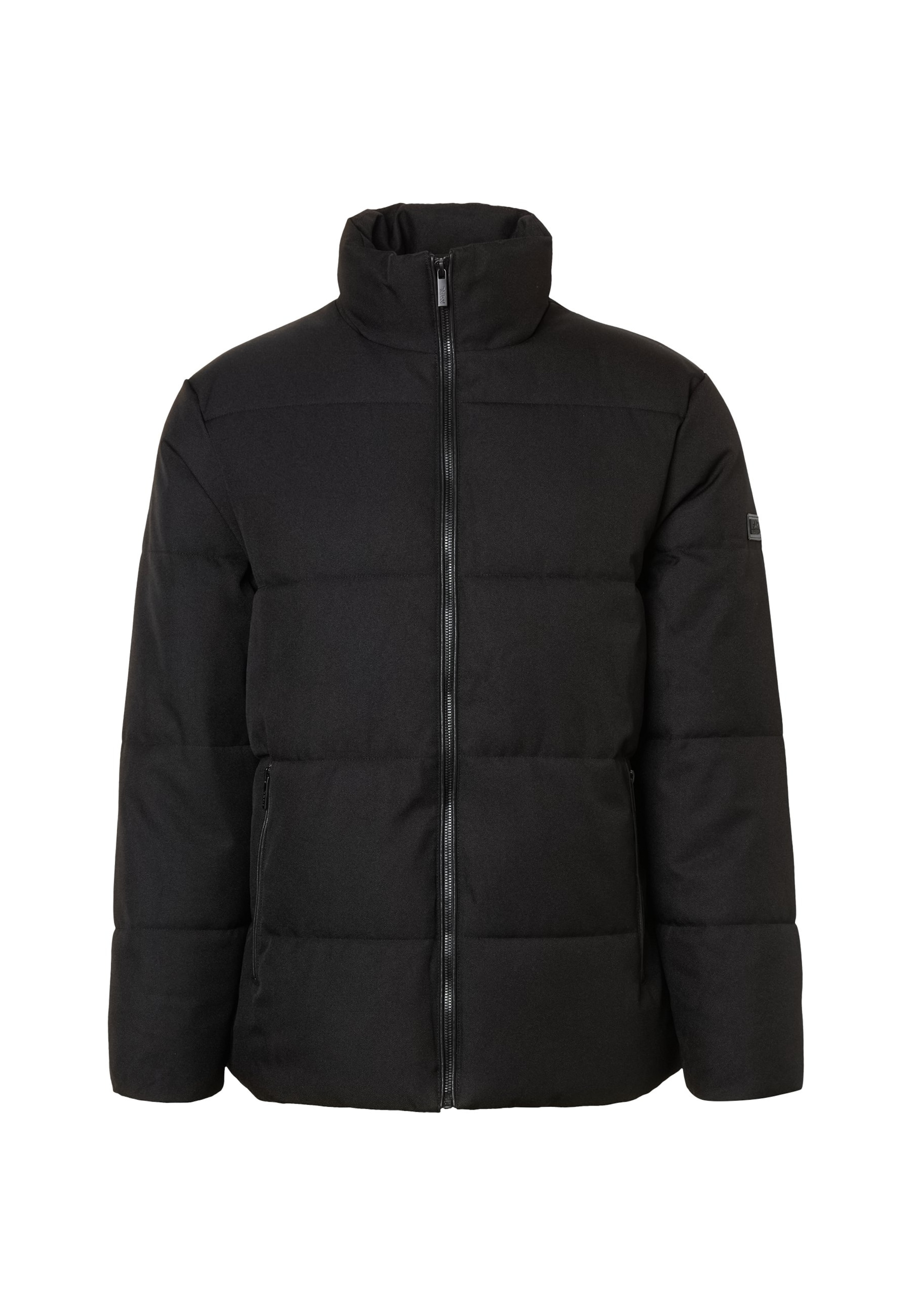 Karl Lagerfeld Prechodná bunda 'BLOUSON' - Čierna: predná strana