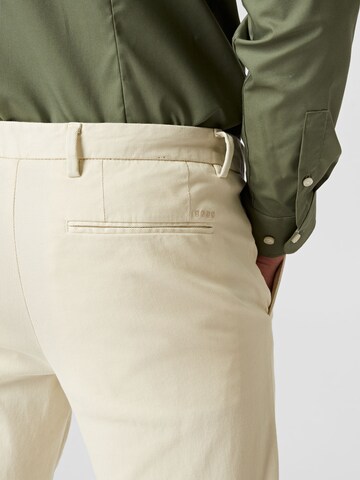 BOSS Slim fit Chino Pants 'Kaito' in White