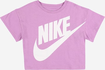 Nike Sportswear Shirt 'ICON FUTURA' in Purple: front