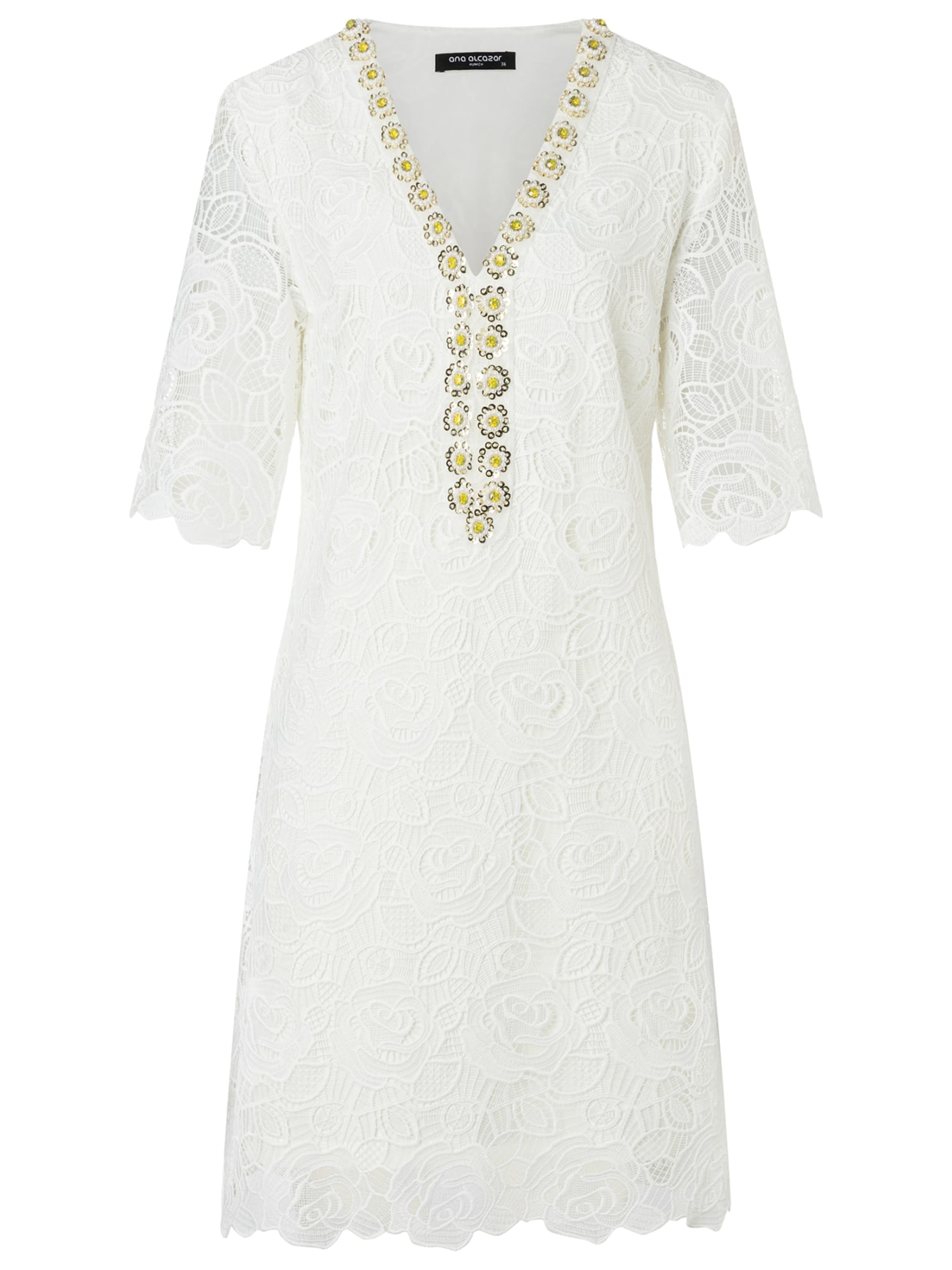 Ana Alcazar Dress 'Daeva' in White: front