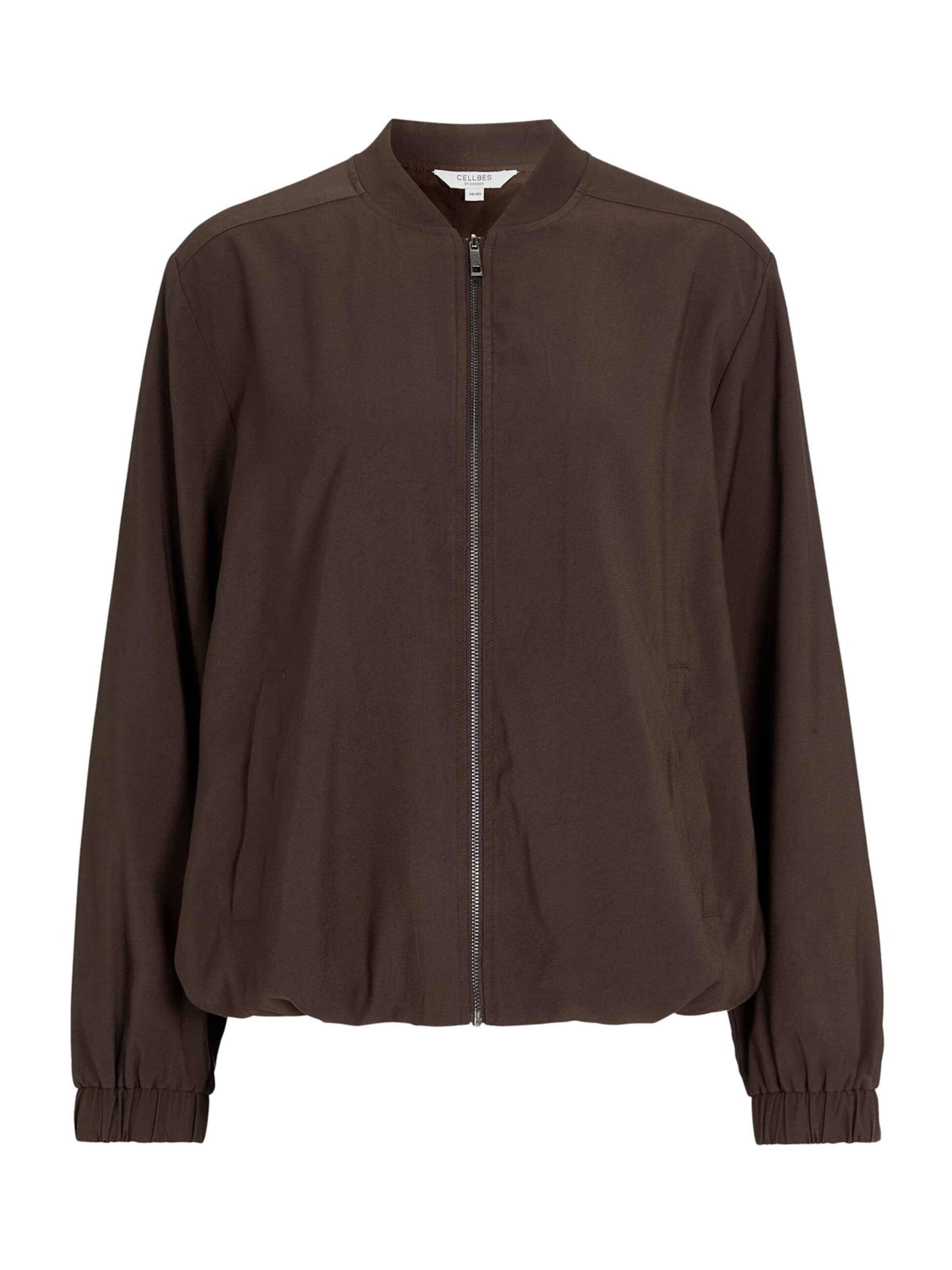 Cellbes of Sweden Veste mi-saison en XS-S en brun foncé, Vue avec produit