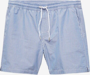 MANGO MAN Swim Trunks 'Seer' in Blue: front