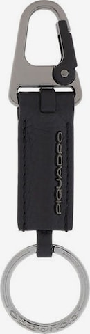 Porte-clés Piquadro en noir : devant