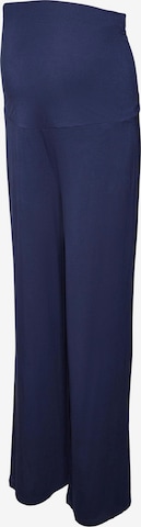 Regular Pantalon 'Alison' MAMALICIOUS en bleu : devant