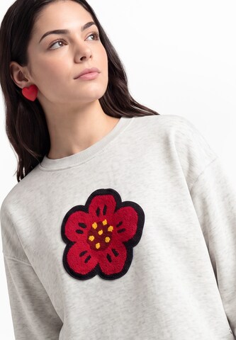 Sweat-shirt MYMO en blanc