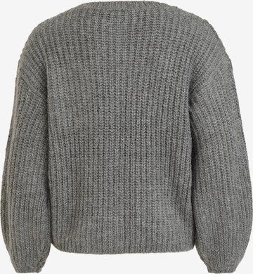 VILA Knit Cardigan 'Suba' in Grey