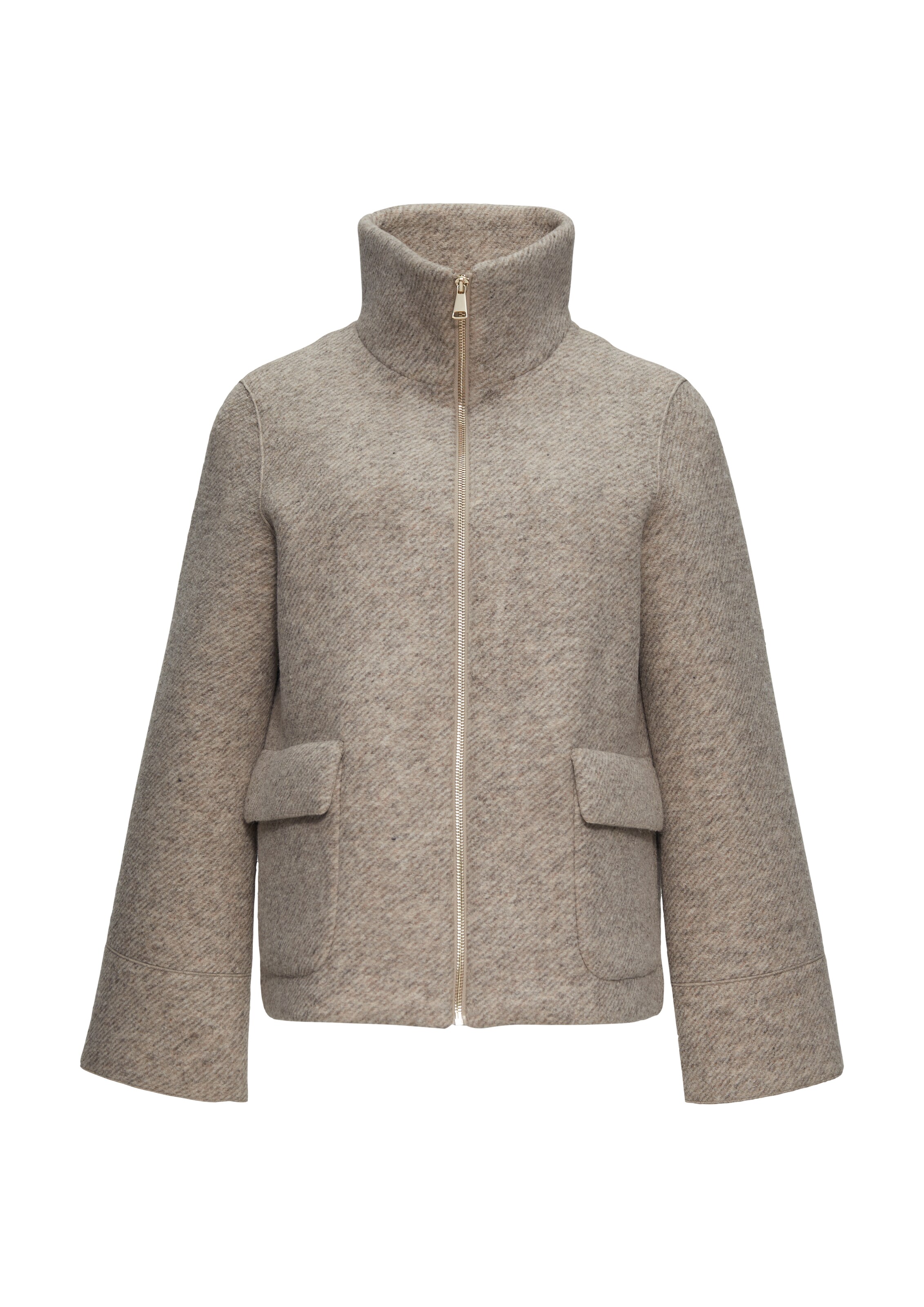 Veste mi-saison s.Oliver BLACK LABEL en beige : devant