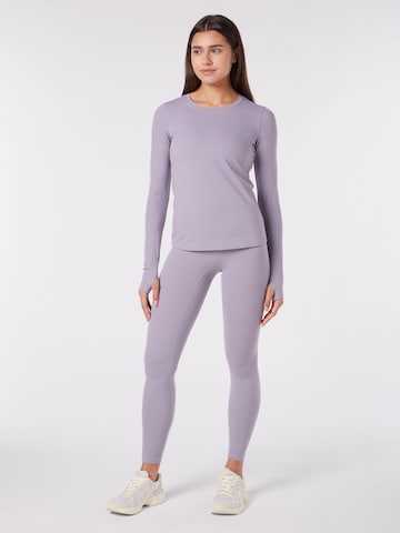 YO-GAYA Sporttop 'Long Sleeve Top' in Lila