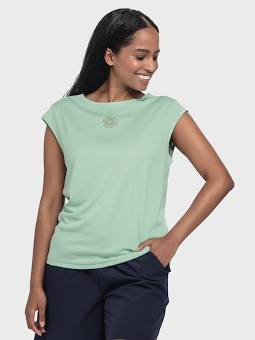 T-shirt fonctionnel 'Baguio' Schöffel en vert : devant