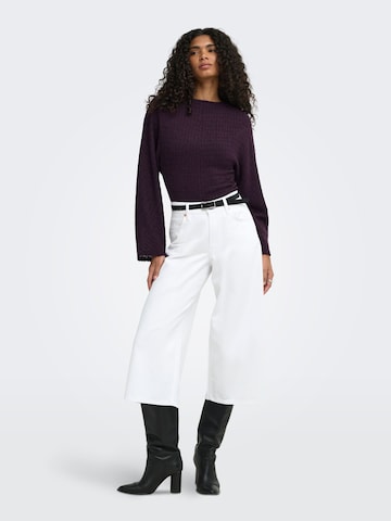 Haut 'ONLILSE' ONLY en violet