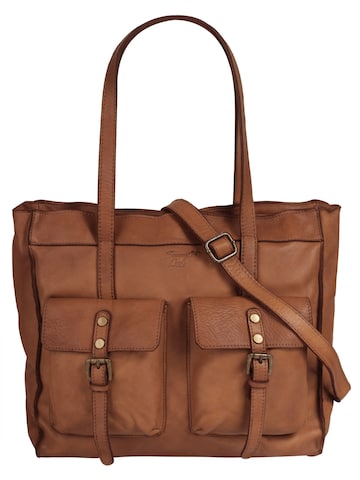 Samantha Look Shopper in Brown: front