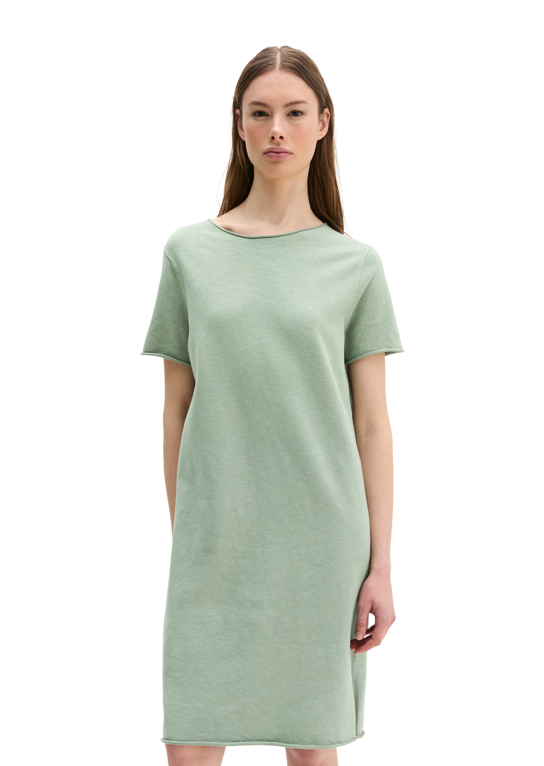 Marc O'Polo Strickkleid in Grün: Vorderseite