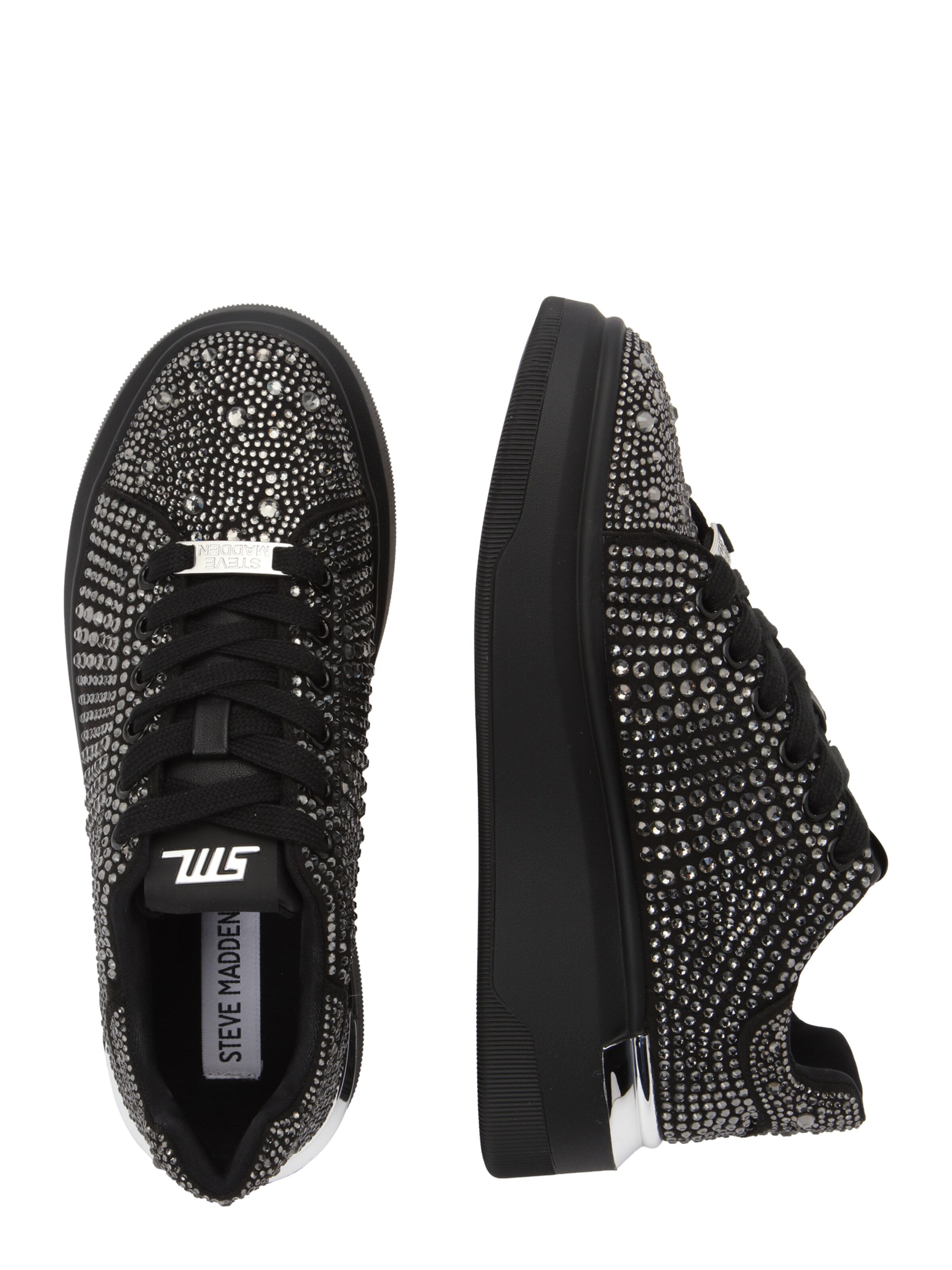 STEVE MADDENNiske tenisice 'Globes' - crna boja