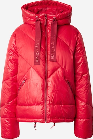 QS Zimska jakna | rdeča barva: sprednja stran
