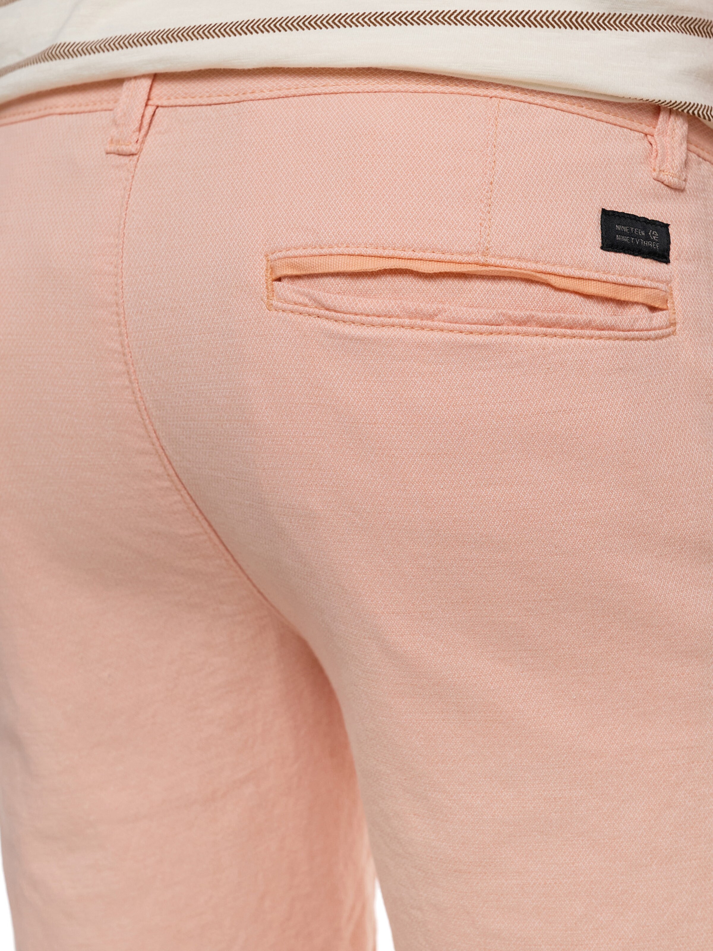 INDICODE JEANS Regular Chino Pants in Orange