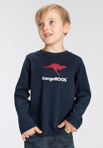 KangaROOS Shirt in Blue: front