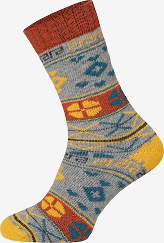 HomeOfSocks Socks 'HOS6538' in Orange: front