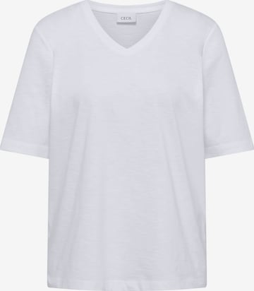 CECIL T-Shirt in Weiß: Vorderseite