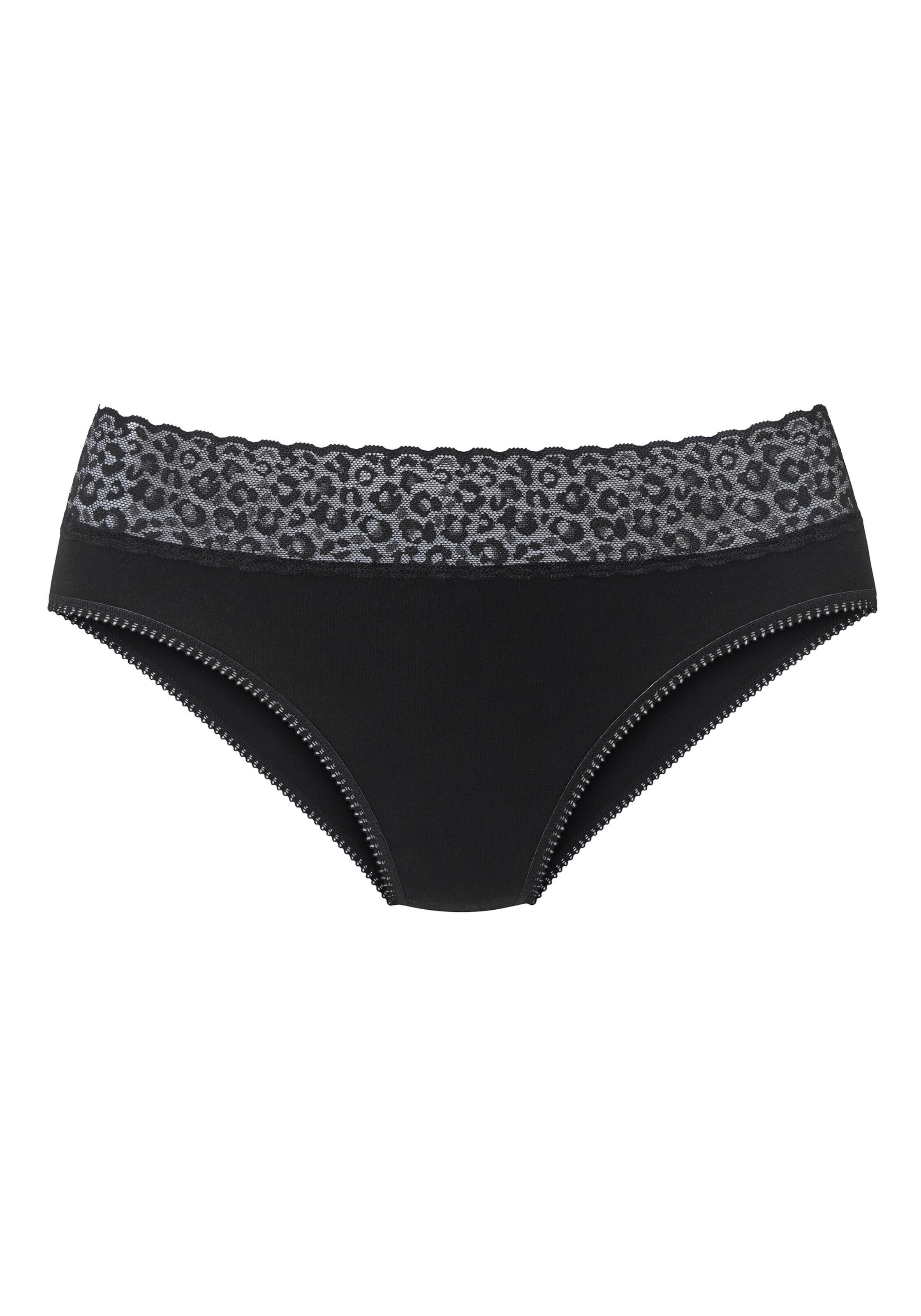 LASCANA Slip in Schwarz