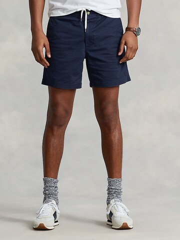 mėlyna Polo Ralph Lauren Standartinis „Chino“ stiliaus kelnės 'PREPSTERS': priekis