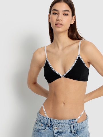 LSCN by LASCANA Bralette Bra in Black: front