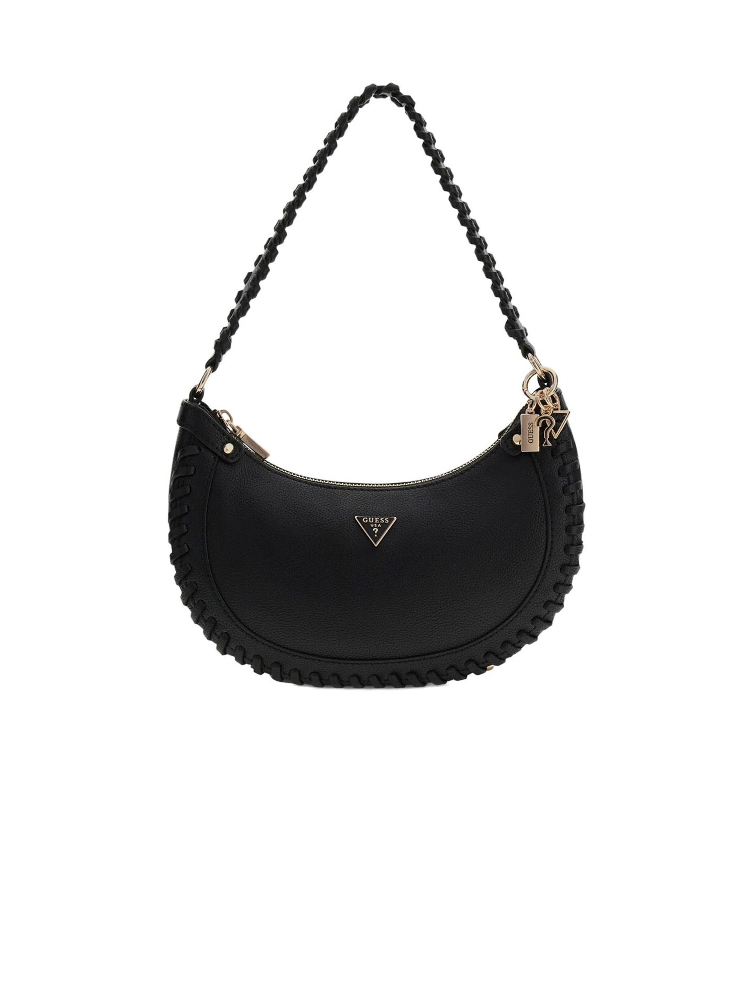 Borsa a spalla 'Guess Shoulder Bag Black' di GUESS in nero: frontale