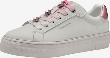 Tamaris Sneaker in Weiß: Vorderseite