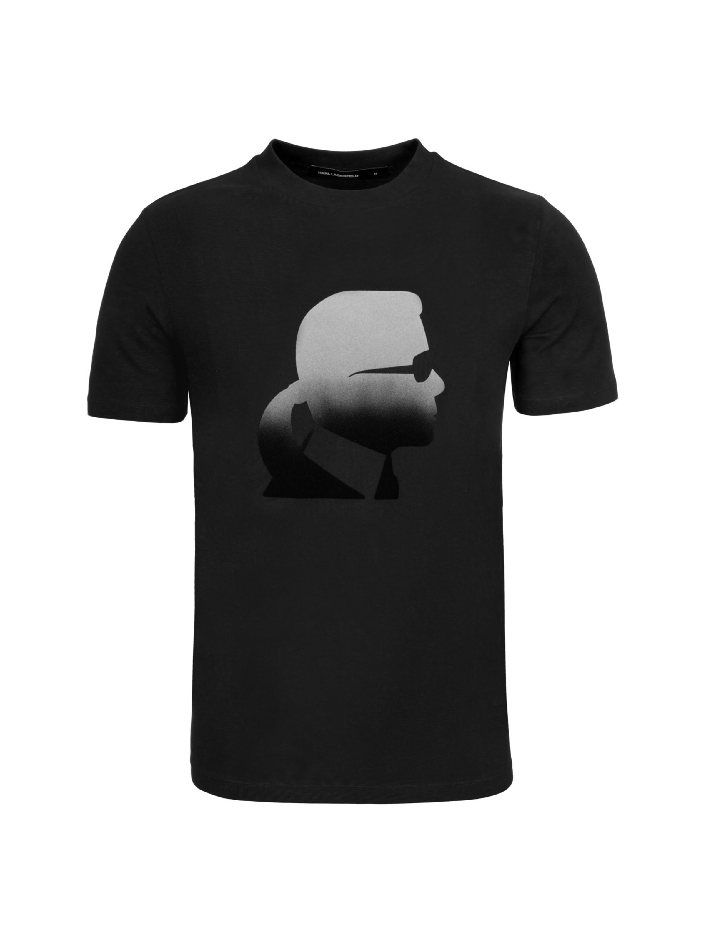 Karl Lagerfeld Shirt in Black: front