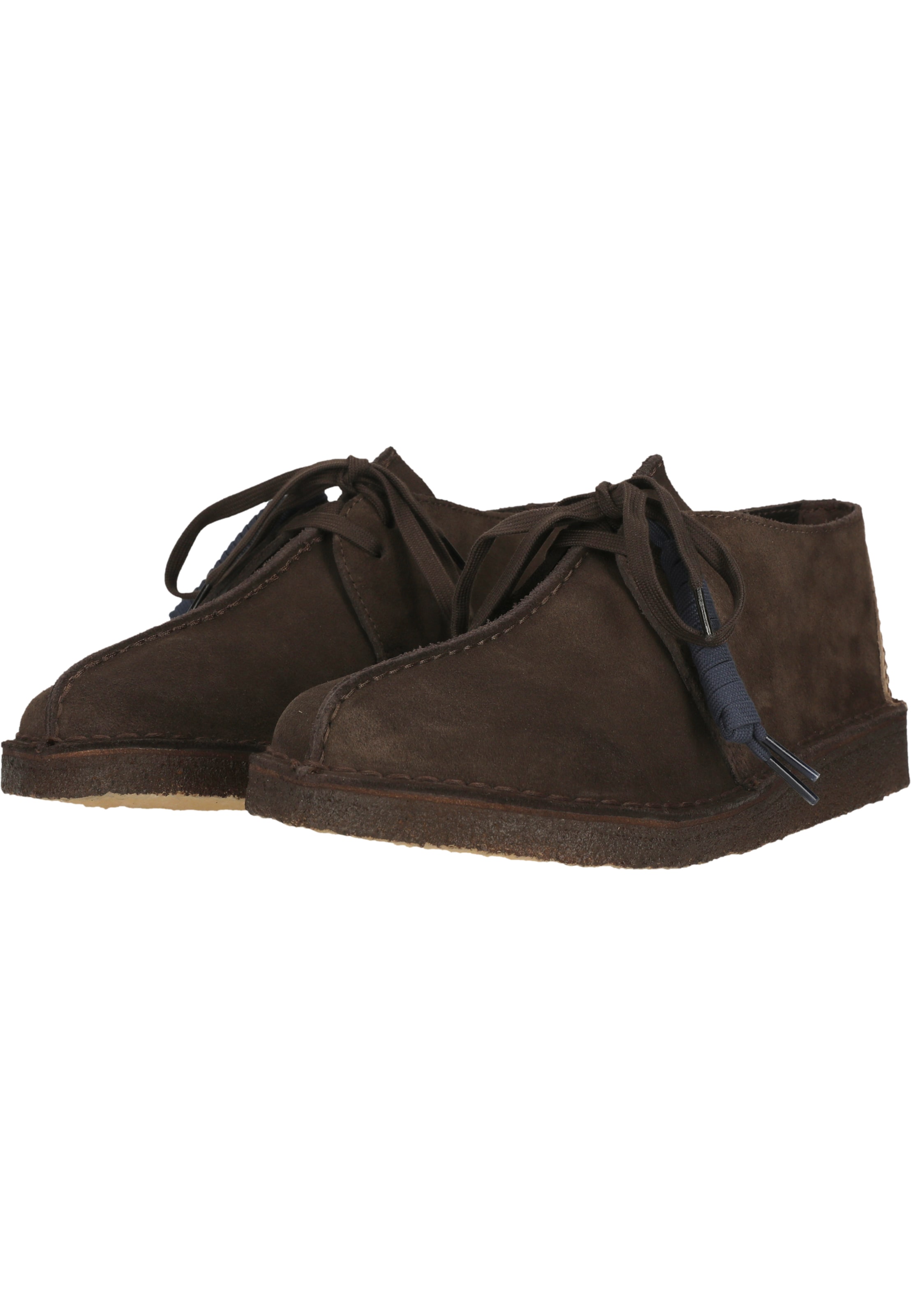 CLARKS Schnürschuhe 'Desert Trek' in Braun