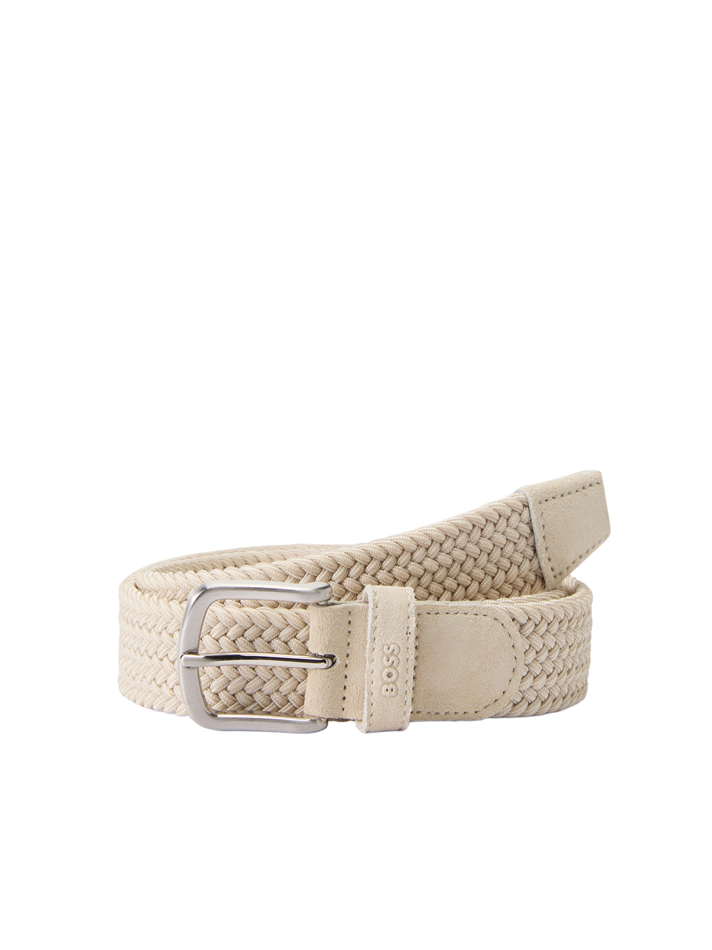 BOSS Belt 'Sash' in Beige: front