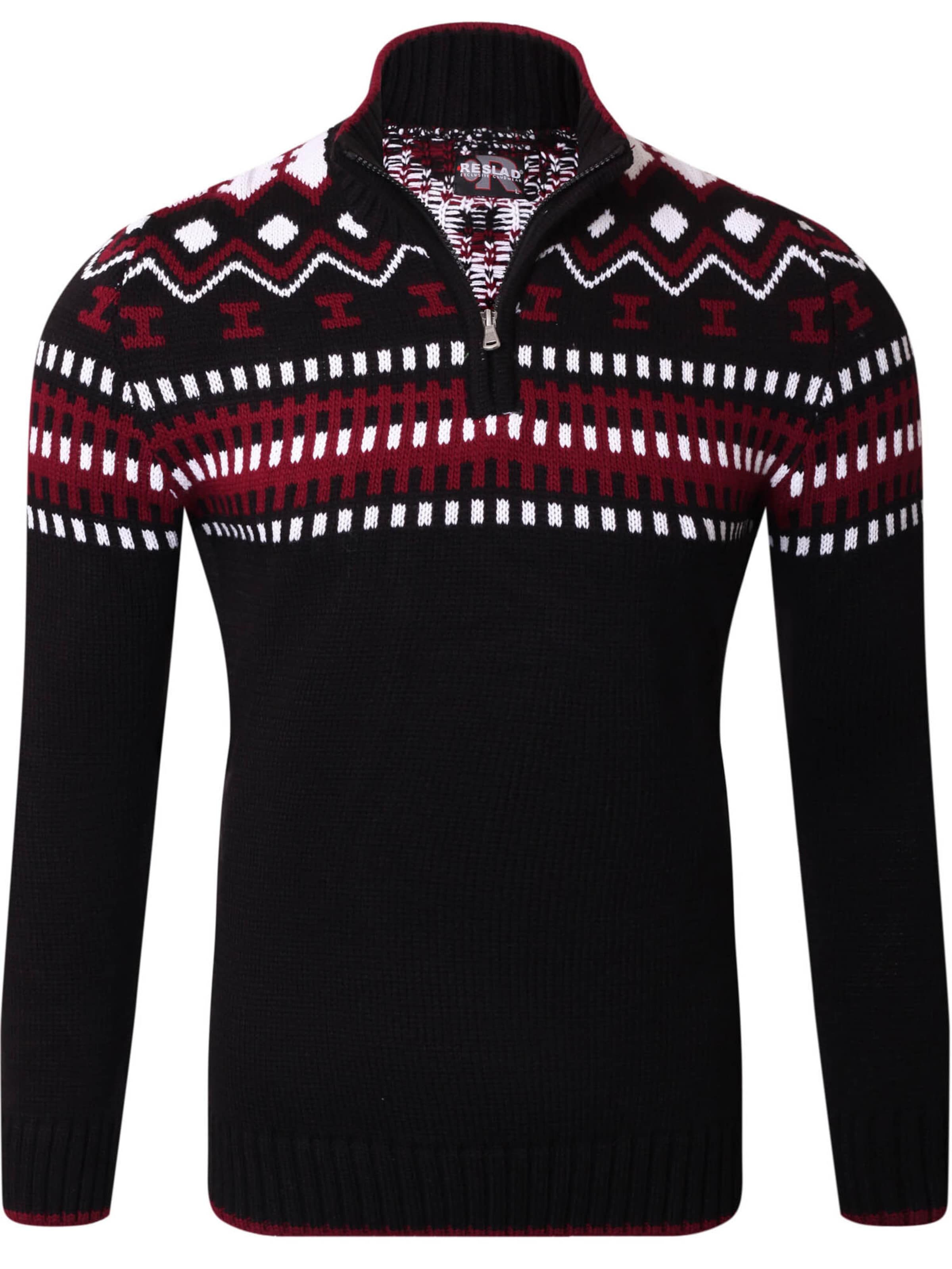 Reslad Pullover 'RS3110' in Schwarz: Vorderseite