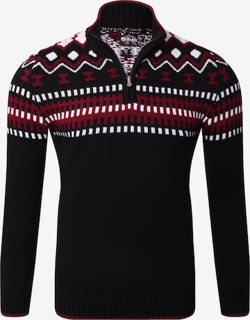 Reslad Pullover 'RS3110' in Schwarz: Vorderseite
