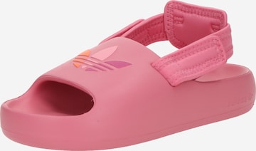ADIDAS ORIGINALS - Zapatos abiertos 'Adifom Adilette' en rosa: frente