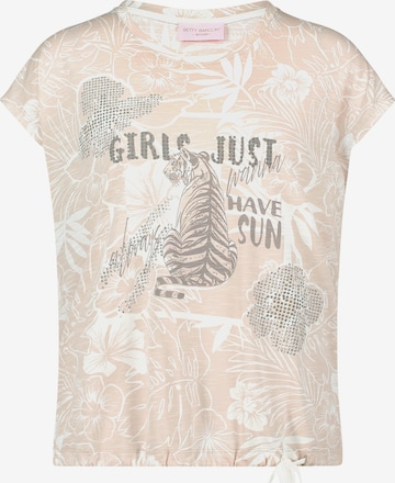 T-shirt Betty Barclay en beige : devant