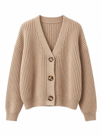 RYVAN Knit cardigan 'Strickjacken' in Beige
