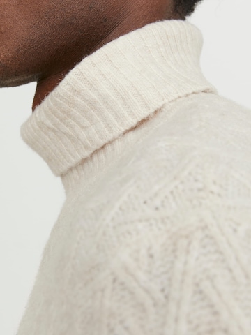 JACK & JONES Trui 'Ccmilo' in Beige