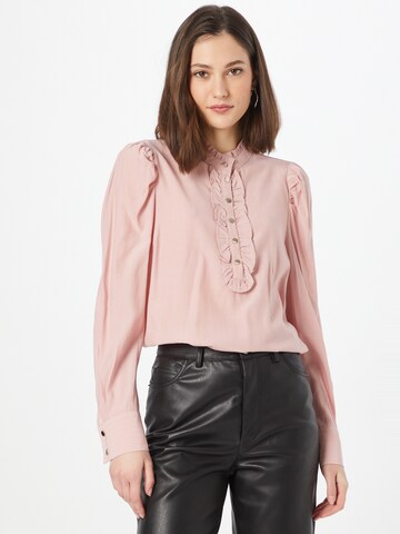 Freequent Blouse 'APRIL' in Pink: front