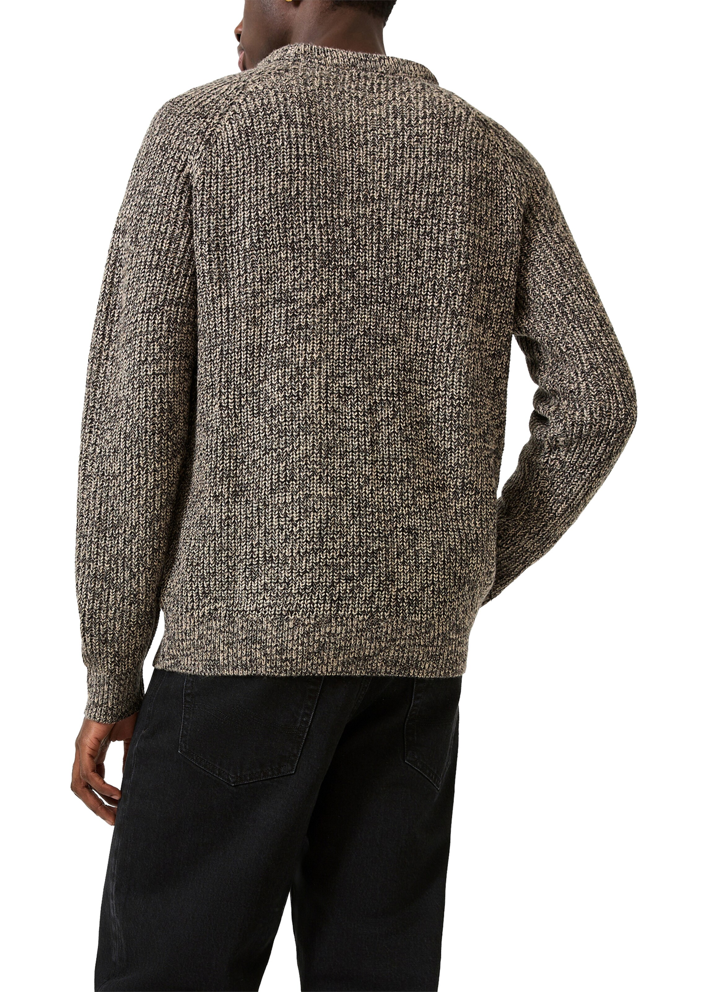 Pull-over QS en marron : derrière