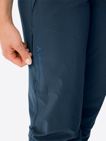 VAUDE Regular Outdoorhose 'Farley' in Blau