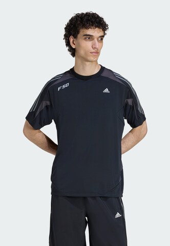 T-Shirt 'F50' ADIDAS ORIGINALS en noir : devant