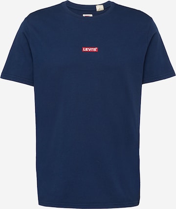 LEVI'S ® - Camisa 'Relaxed Baby Tab Short Sleeve Tee' em azul: frente