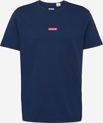 LEVI'S ®Majica 'Relaxed Baby Tab Short Sleeve Tee' - plava boja: prednji dio